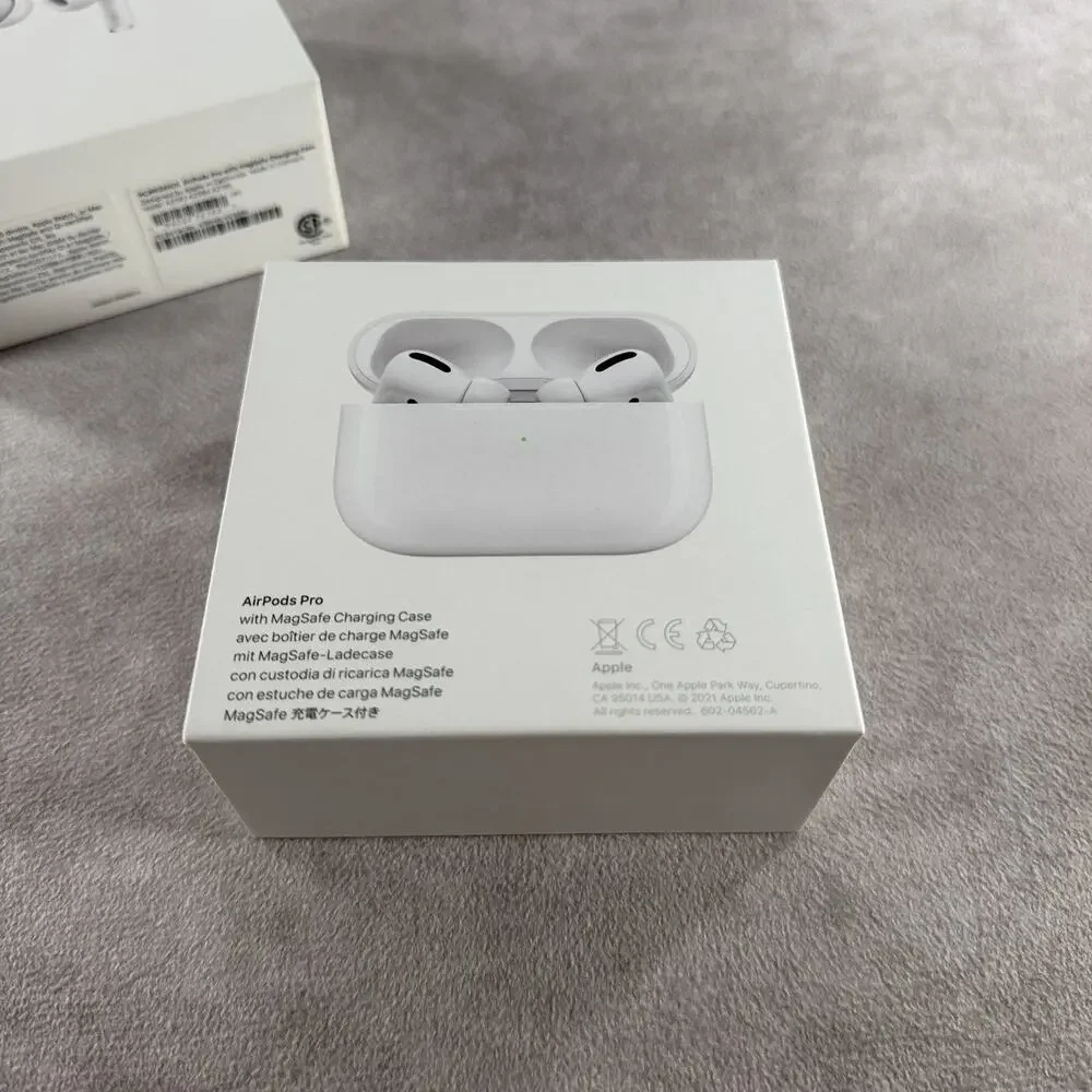 MLMK3AMIA AirPods Pro with MagSafe Charging BOX ONLY PAPERS INCLUDED